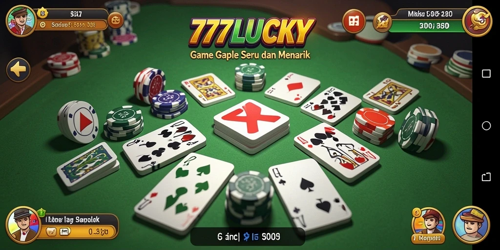 Gameplay gaple yang seru dan menarik di 777LUCKY.