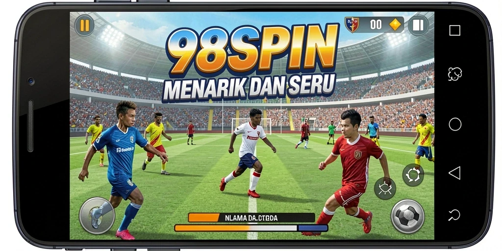 Tangkapan layar <strong>98SPIN</strong> menampilkan aksi mendebarkan dalam permainan olahraga.