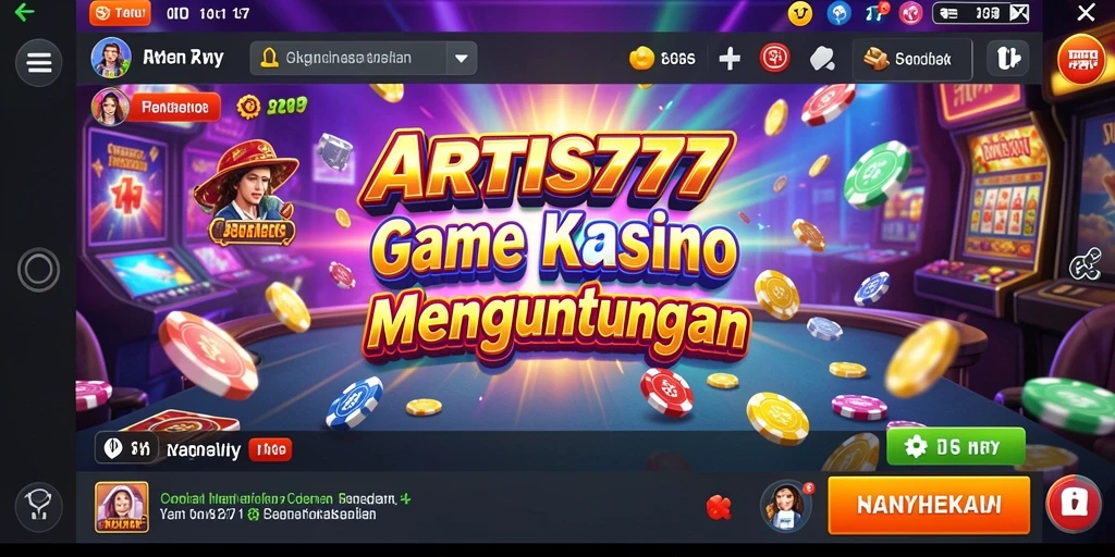 Tampilan menakjubkan dengan gameplay Kasino yang mengasyikkan.