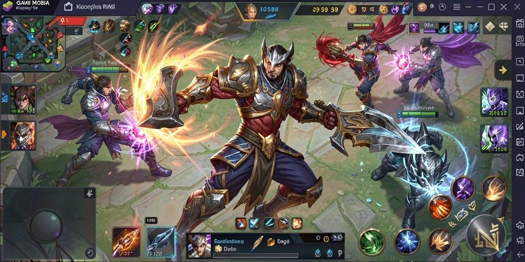 Tangkapan layar gameplay menampilkan pertempuran seru di <strong>ID6788</strong>.