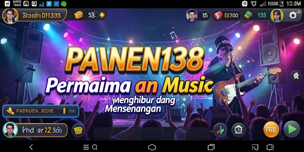 Screenshot gameplay <strong>PANEN138</strong> menampilkan serunya bermain musik.