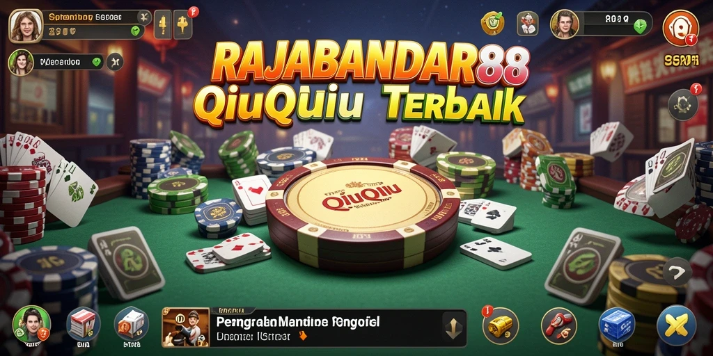 Gameplay seru QiuQiu di RAJABANDAR88.