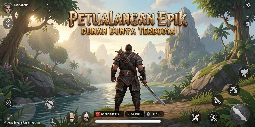 Tampilan gameplay RP66 dalam dunia terbuka yang memukau dan penuh petualangan.