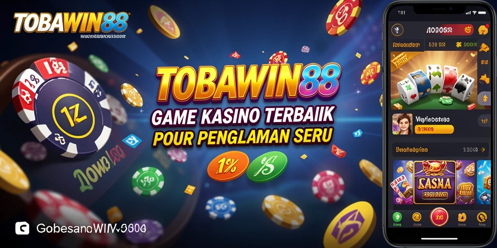 Tampilan menarik dari gameplay Kasino TOBAWIN88.